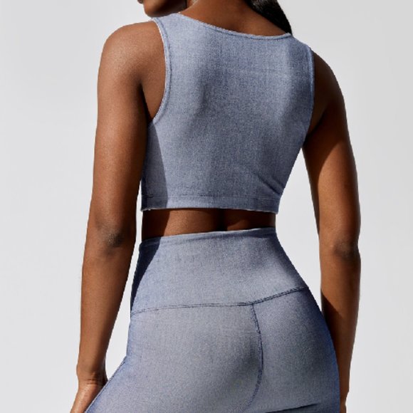 NWT Year Of Ours Denim Dolly Bra - Picture 3 of 4